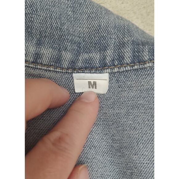 Houston Astros Adult Plus Size Denim Vest Baseball Jean Jacket MLB Original Read - Picture 7 of 8